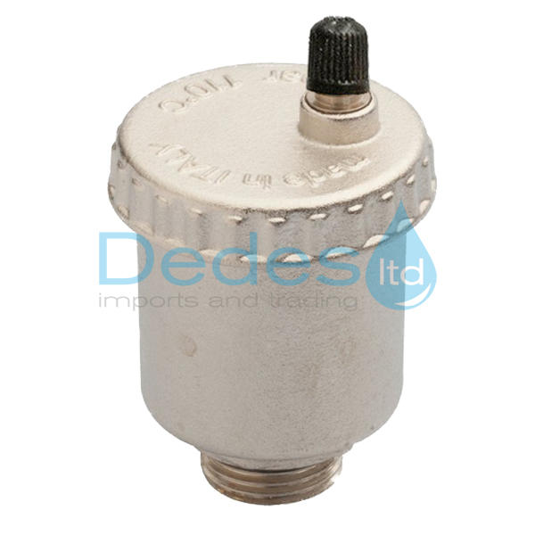 ΑΥΤΟΜΑΤΟ ΕΞΑΕΡΙΣΤΙΚΟ ΔΙΚΤΥΟΥ 1/2" ΑΡΣΕΝ. ΝΙΚΕΛ 10bar 110°C ΧΡΩΜΕ ΟΡΕΙΧΑΛΚΙΝΟ ΙΣΙΟ ΒΑΡΕΛΑΚΙ ΙΤΑΛΙΑΣ