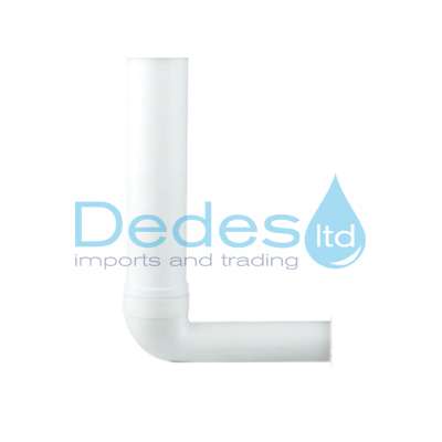 ΚΑΤΕΒΑΣΙΑ ΠΛΑΣΤΙΚΗ ΙΤΑΛΙΑΣ Φ50 x Φ32 ΛΕΥΚΗ L=37,5cm ΣΚΕΤΗ ΓΙΑ ΚΑΖΑΝΑΚΙΑ ΠΛΑΤΗΣ