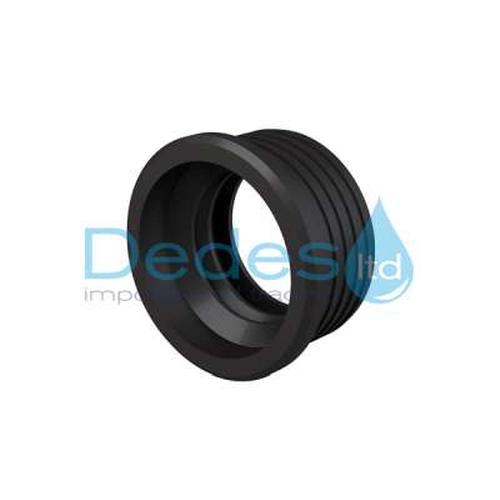 ΛΑΣΤΙΧΟ ΚΑΤΣΑΡΟ ΜΑΥΡΟ ZAC910 ΖΓΟΥΡΟ Φ54 x Φ(36-40) ΓΙΑ ΛΕΚΑΝΕΣ W/C ΕΛΑΣΤΙΚΟ L=26mm