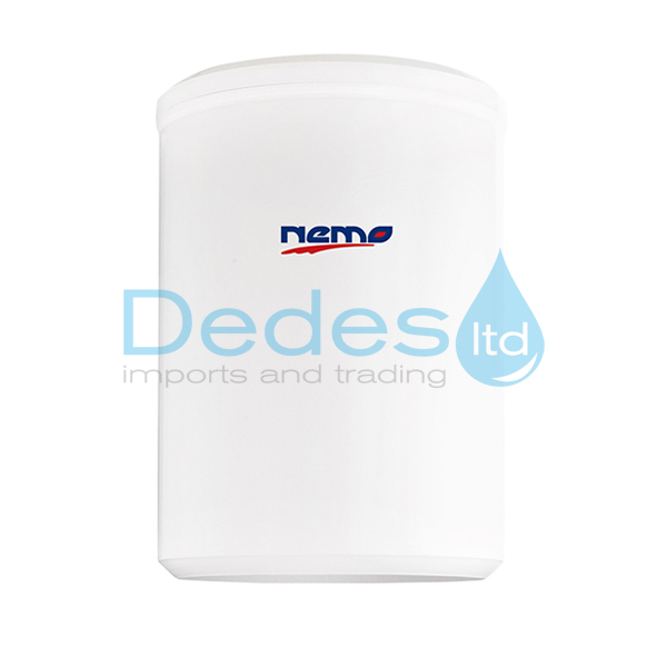 ΦΩΤΟΓΡΑΦΙΑ 2 ΚΑΖΑΝΑΚΙ ΣΤΡΟΓΓΥΛΟ ΠΛΑΣΤΙΚΟ Υ/Π ΑΕΡΟΣ ΝΕΜΟ ΛΕΥΚΟ ΜΠΟΥΤΟΝ 9lit ΧΩΡΗΤΙΚΟΤΗΤΑ Φ220mm x Η320mm