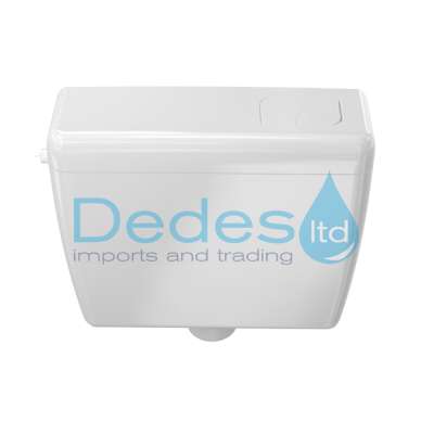 ΚΑΖΑΝΑΚΙ A93 HIGH ALCAPLAST Β/Τ ΠΛΑΤΗΣ & Υ/Π ΛΕΥΚΟ ΑΠΟ ABS ΜΕ ΕΠΕΝΔΥΣΗ ΔΙΠΛΟ ΜΠΟΥΤΟΝ ΦΛΟΤΕΡ 1/2" A15