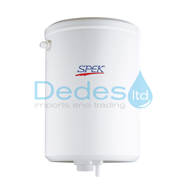 ΚΑΖΑΝΑΚΙ ΣΤΡΟΓΓΥΛΟ ΠΛΑΣΤΙΚΟ Υ/Π ΑΕΡΟΣ SPEK ΛΕΥΚΟ ΜΠΟΥΤΟΝ 9lit ΧΩΡΗΤΙΚΟΤΗΤΑ Φ220mm x Η320mm 