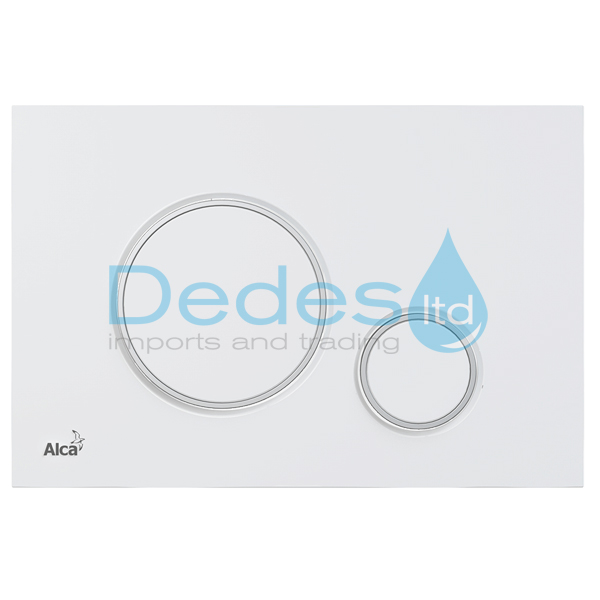 ΠΛΑΚΑ ΠΑΡΑΛΛ/ΓΡΑΜΗ ΛΕΥΚΗ MATT M776 THIN ALCAPLAST 247x165x5mm ΙΙ ΠΑΤΗΜΑ ΚΥΚΛ. ΧΡΩΜΕ ΣΤΡΟΓΓ.Φ90-Φ50