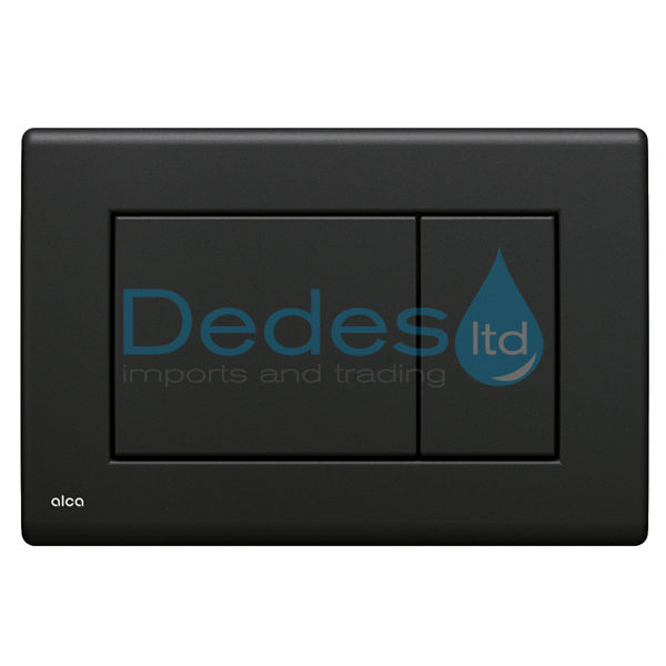 ΠΛΑΚΑ ΠΑΡΑΛΛΗΛΟΓΡΑΜΗ ΜΑΥΡΗ-ΜΑΤ M278 BASIC ALCAPLAST ΜΕ ΙΙ ΜΠΟΥΤΟΝ ΚΑΘΕΤΟ ΜΕΓΑΛ. ΓΙΑ ΚΑΖΑΝ.ΕΝΤΟΙΧ/ΜΟΥ