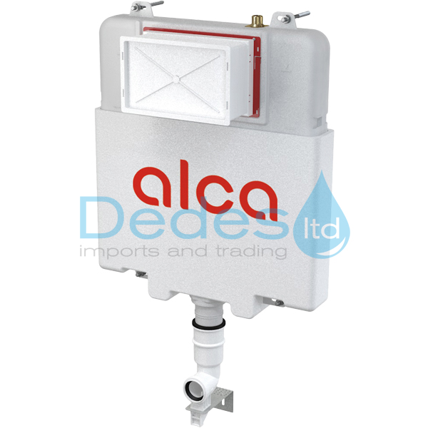 ΚΑΖΑΝΑΚΙ ΕΝΤΟΙΧΙΣΜΟΥ SLIM AM1112 ALCAPLAST ΤΟΙΧΟΥ 84mm EN 14124,EN 14055 ΓΙΑ ΕΠΙΚ/ΝΕΣ WC ΧΩΡΙΣ ΠΛΑΚΑ