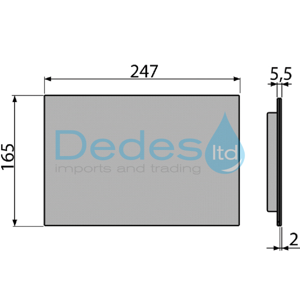 ΦΩΤΟΓΡΑΦΙΑ 2 ΠΛΑΚΑ ΤΥΦΛΗ ΠΑΡΑΛΛΗΛΟΓΡΑΜΗ ALUNOX-MATT P120 ALCAPLAST ΓΙΑ ΑΠΟΜΑΚΡ/ΝΟ ΧΕΙΡΙΣΜΟ ΤΟΥ ΚΑΖΑΝ.ΕΝΤΟΙΧ/ΜΟΥ