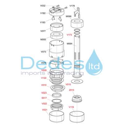 ΦΩΤΟΓΡΑΦΙΑ 3 ΜΗΧΑΝΙΣΜOΣ ΠΛΑΣΤΙΚΟΣ ΠΛΗΡΗΣ ΜΗΧΑΝΙΚΟΣ A07 ALCAPLAST ΓΙΑ ΚΑΖΑΝΑΚΙΑ Α93  ΜΕ ΣΠΕΙΡΩΜΑ 2"