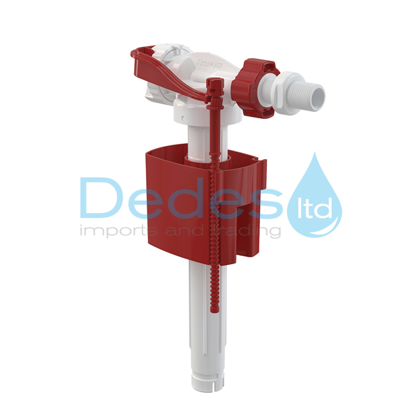 ΦΛΟΤΕΡ ΑΘΟΡΥΒΟ A150-3/8" NEW ALCAPLAST ΠΛΑΪΝΟ ΜΕ ΠΛΑΣΤΙΚΟ ΣΠΕΙΡΩΜΑ 38mm ΡΥΘΜΙΖ/ΝΟ ΠΛΩΤΗΡΑ 0.5-10 bar