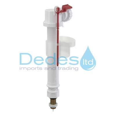 ΦΛΟΤΕΡ ΑΘΟΡΥΒΟ Α18 3/8" ALCAPLAST ΚΑΘΕΤΟ ΜΕ ΜΕΤΑΛΛΙΚΟ ΣΠΕΙΡΩΜΑ 39mm & ΡΥΘΜΙΖΟΜΕΝΟ ΠΛΩΤΗΡΑ