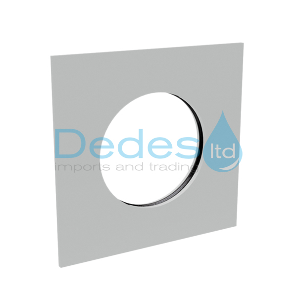 ΡΟΖΕΤΑ ΧΡΩΜΕ ΤΕΤΡΑΓΩΝΗ LUX 70x70mm ΜΑΣΙΦ ΜΕ ΛΑΣΤΙΧΟ ΜΕΤΑΛΛΙΚΗ ΓΙΑ ΔΙΑΚΟΠ. ΕΝΤΟΙΧΙΣΜΟΥ ΜΙΞΕΩΣ QUANDRO