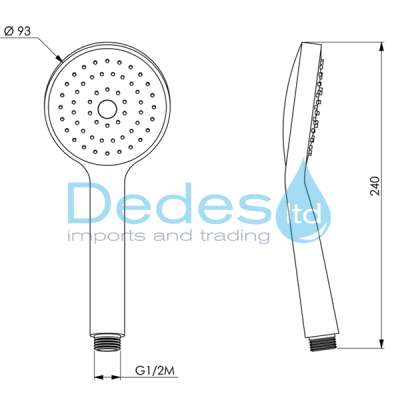 ΦΩΤΟΓΡΑΦΙΑ 2 ΤΗΛΕΦΩΝΟ ΜΠΑΝΙΟΥ ΙΤΑΛΙΑΣ MILLA1 ΧΡΩΜΕ ΣΤΡΟΓΓΥΛΟ ΚΑΘΑΡΙΖΟΜΕΝΟ ΑΠΟ ABS Φ85mm ΜΗΚΟΣ=230mm ΣΕ ΚΑΡΤΕΛΑ