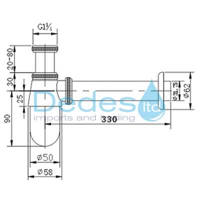ΦΩΤΟΓΡΑΦΙΑ 2 ΣΙΦΩΝ ΝΙΠΤΗΡΟΣ ΜΕΤΑΛΛΙΚΟ ΧΡΩΜΕ ΠΟΤΗΡΙ ΣΤΡΟΓΓΥΛΟ ΟΡΕΙΧΑΛ/ΝΟ 1.1/4" ΘΗΛ.ΡΑΚΟΡ x Φ32 ΕΞΟΔΟΣ, ΡΟΖΕΤΑ Φ65