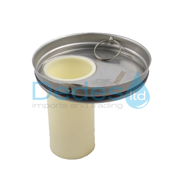 ΦΩΤΟΓΡΑΦΙΑ 2 ΣΧΑΡΟΣΙΦΩΝΟ ΔΑΠΕΔΟΥ ΜΕΤΑΛΛΙΚΟ 13x13 GVS ΧΡΩΜΕ ΙΝΟΧ AISI 304  ΜΕ ΜΠΑΛΑΚΙ ΑΝΤΕΠΙΣΤΡΟΦΟ ΓΙΑ ΣΑΠΟΥΝΑΔΕΣ