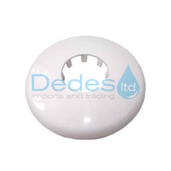 ΡΟΖΕΤΑ ΠΛΑΣΤΙΚΗ ΛΕΥΚΗ Φ32 x H14 x Φ85 ΓΥΑΛΙΣΤΕΡΗ ΙΤΑΛΙΑΣ ΣΙΦΩΝΙΟΥ ΝΙΠΤΗΡΟΣ