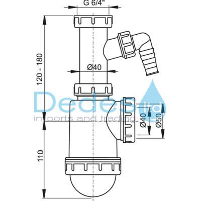 ΦΩΤΟΓΡΑΦΙΑ 2 ΛΙΠΟΣΥΛΛΕΚΤΗΣ A443P ALCAPLAST ΜΟΝΟΣ ΧΩΡΙΣ ΒΑΛΒΙΔΑ ΜΕ ΠΑΡΟΧΗ ΠΛΥΝΤΗΡΙΟΥ & ΥΠΟΔΟΧΗ ΓΙΑ Φ40/50 ΕΞΟΔΟ