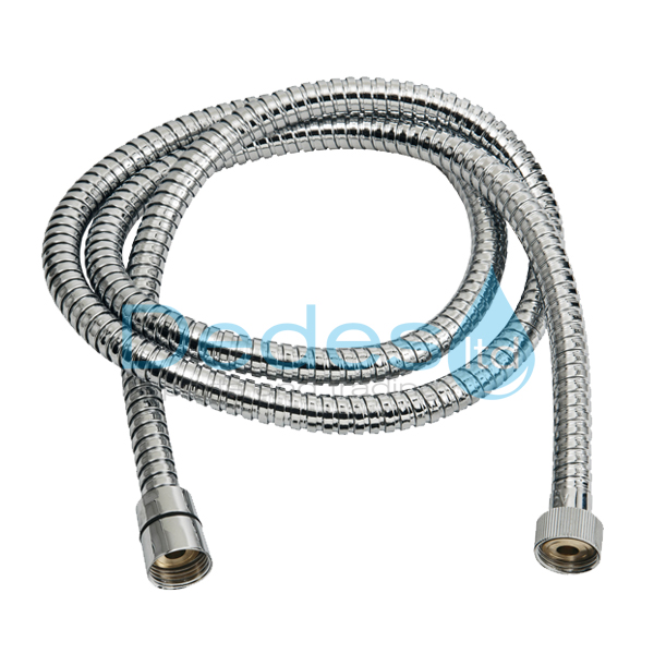 ΣΠΙΡΑΛ ΜΠΑΝΙΟΥ Β/Τ 120cm STANDARD ΜΕΤΑΛΛΙΚΟ ΧΡΩΜΕ ANTITWIST ΚΩΝΟΣ FL01.120 ΙΝ PLASTIC BAG ΙΤΑΛΙΑΣ