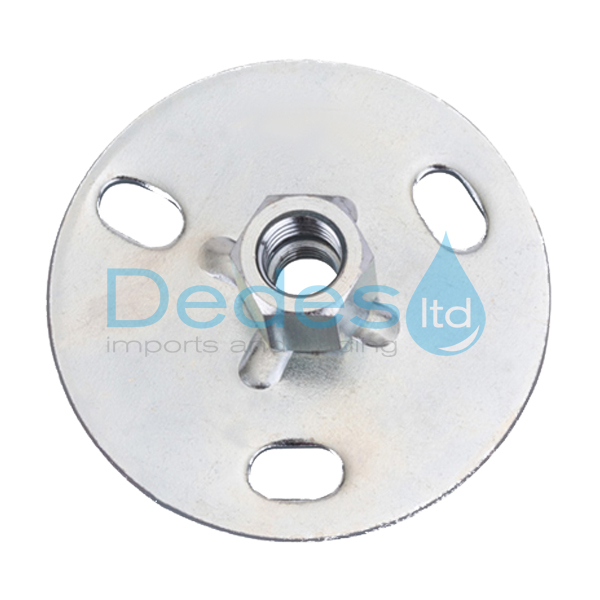 ΒΑΣΗ ΣΤΗΡΙΞΗΣ ΝΤΙΖΑΣ Μ10 ΘΗΛΥΚΗ ΣΤΡΟΓΓΥΛΗ ΦΛΑΝΤΖΑ Φ70 ΓΑΛΒΑΝΙΖΕ RM ΙΤΑΛΙΑΣ Νο26310