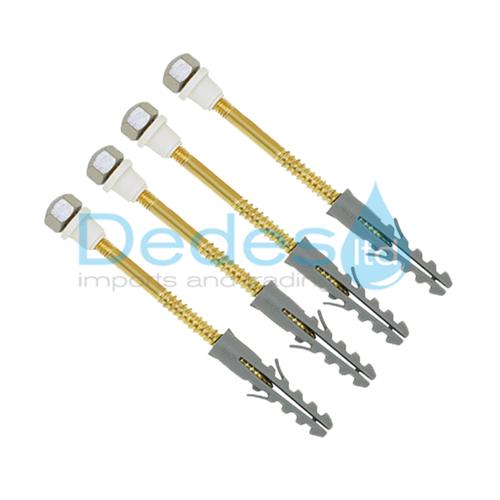 ΦΩΤΟΓΡΑΦΙΑ 2 ΣΤΗΡΙΓΜΑ ΛΕΚΑΝΩΝ W/C ΣΕΤ 4τεμαχίων Μ6xL80 ΟΕΙΧΑΛΚΙΝΑ Β/Τ ΙΤΑΛΙΑΣ ΜΕ ΟΥΠΑ Φ8 ΣΕ ΣΑΚΟΥΛΑΚΙ