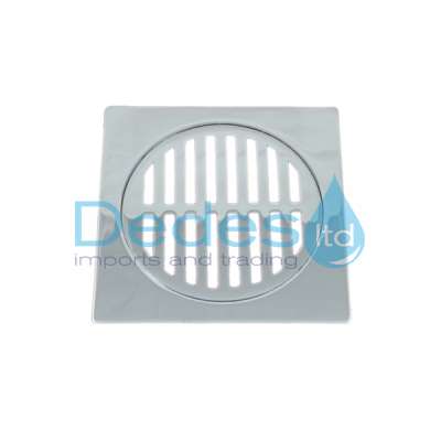 ΣΧΑΡΑ ΤΕΤΡΑΓΩΝΗ ΔΑΠΕΔΟΥ ΧΡΩΜΕ 15x15 ΒΒΤ ΜΕ ΠΑΤΟΥΡA 390gr. GJ ΧΩΡ.ΚΟΥΜΠΩΜΑ ΓΥΑΛΙΣΤ. Φ120 ΕΣ. ΣΕ ΚΟΥΤΙ