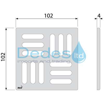 ΦΩΤΟΓΡΑΦΙΑ 2 ΣΧΑΡΑ ΤΕΤΡΑΓΩΝΗ ΠΟΛΥΤΕΛΕΙΑΣ BRONZE MPV001-ANTIC ALCAPLAST 102x102x4mm ΑΝΟΞΕΙΔ.230gr ΓΙΑ ΣΙΦΩΝ APV26
