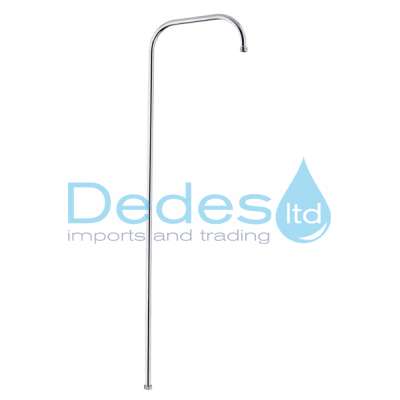 ΚΟΛΟΝΑ ΝΤΟΥΣ ΙΣΙΑ ΙΤΑΛΙΑΣ ΧΡΩΜΕ Φ16 122x30cm ΜΕ 1/2" ΘΗΛ.ΤΡΕΛΟ ΡΑΚΟΡ & 1/2" ΑΡΣΕΝ. Β/Τ ΜΕΤΑΛΛΙΚΗ