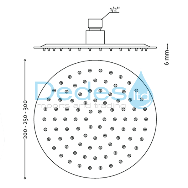 ΦΩΤΟΓΡΑΦΙΑ 3 ΚΩΔΩΝΑΣ ΝΤΟΥΣ INOX ΣΤΡΟΓΓΥΛΟΣ Φ250x2mm AISI SS304 ΛΕΠΤΟΣ 1/2" Θ. ΣΠΑΣΤΟ ROUND ΜΕ 126 ΑΚΙΔΕΣ ΣΕ ΚΟΥΤΙ