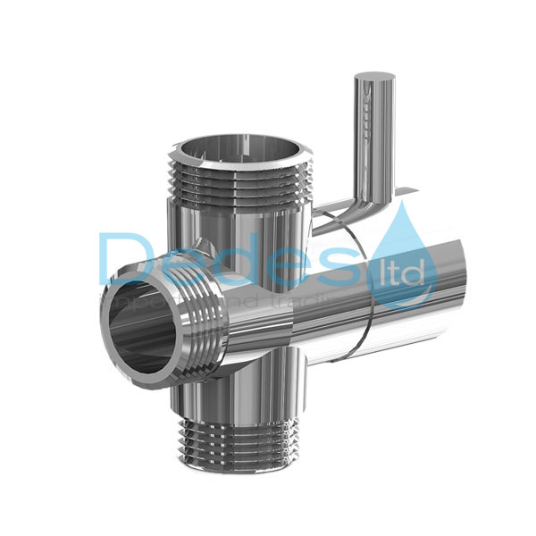 ΔΙΑΝΟΜΕΑΣ ΜΙΣΟΣΤΡΟΦΟΣ ΧΡΩΜΕ 1408 ΟΡΕΙΧΑΛΚ. ΑΡΣΕΝ. 1/2"x1/2"x3/4" ΧΩΡΙΣ ΡΑΚΟΡ ΓΙΑ ΚΟΛΟΝΕΣ ΝΤΟΥΣ