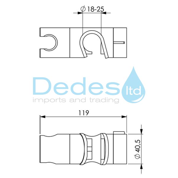 ΦΩΤΟΓΡΑΦΙΑ 2 ΣΤΗΡΙΓΜΑ ΠΑΤΗΤΟ ΣΥΡΟΜΕΝΟ Φ8-Φ25 UNIVERSAL ΧΡΩΜΕ ΑΠΟ ABS 12103 ΑΝΤΑΛΛΑΚΤΙΚΟ ΓΙΑ ΚΟΛΟΝΕΣ ΝΤΟΥΣ ΙΤΑΛΙΑΣ