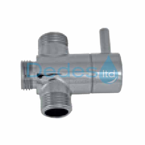 ΔΙΑΝΟΜΕΑΣ ΜΙΣΟΣΤΡΟΦΟΣ ΧΡΩΜΕ ΟΡΕΙΧΑΛΚ/ΝΟΣ ΑΡΣΕΝ. 1/2"x1/2"x1/2"x13/16 ΓΙΑ ΚΟΛΟΝΑ NP23 & NP24L