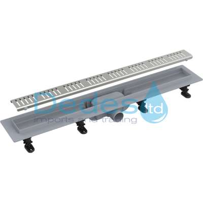 ΣΙΦΩΝ ΝΤΟΥΣ ΕΥΘΥΓΡAMMO Φ40 APZ10-650Μ ALCAPLAST ΜΕ MAT ΣΧΑΡΑ ΣΕ BLISTER L=700mm G=60mm H1=62mm H2=75