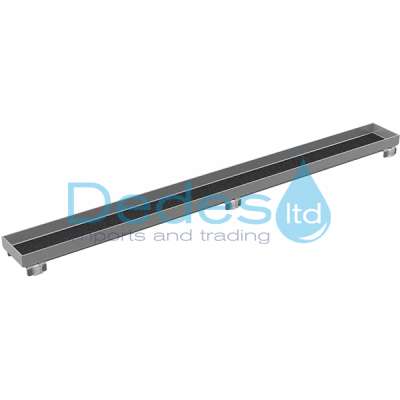 ΦΩΤΟΓΡΑΦΙΑ 2 ΣΧΑΡΑ-ΥΠΟΔΟΧΗ ΑΝΟΞΕΙΔΩΤΗ OPTION 750M ALCAPLAST ΓΙΑ ΠΛΑΚΑΚΙ ΑΠΟ ΣΙΦΩΝ ΝΤΟΥΣ ΕΥΘΥΓΡΑΜΜΟ