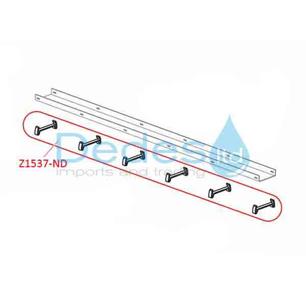 ΣΦΗΝΕΣ ΑΝΤΑΛΛΑΚΤΙΚΑ 6τμχ. Z1537-ND ALCAPLAST ΓΙΑ ΣΙΦΩΝ ΝΤΟΥΣ ΕΥΘΥΓΡAMΟ OPTION, SOLID, TILE