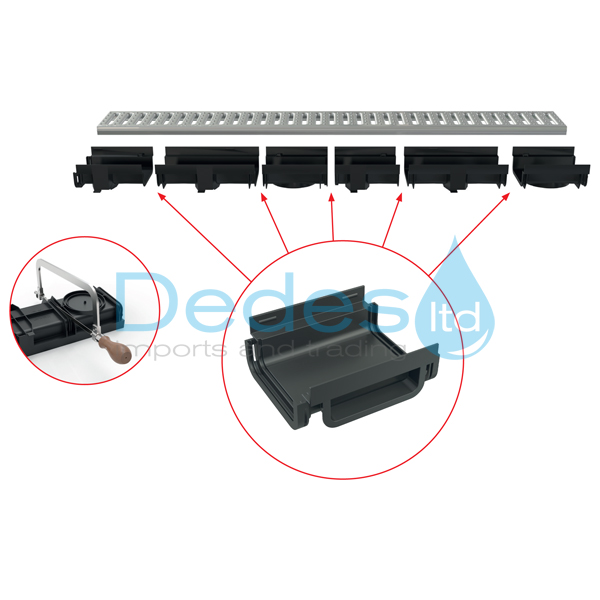 ΦΩΤΟΓΡΑΦΙΑ 3 ΕΝΩΤΙΚΟ ΤΜΗΜΑ ΣΥΝΔΕΣΗΣ ΠΟΛΥΠΡΟΠΥΛΕΝΙΟΥ AVZ-P015 ALCAPLAST 162x137x60mm ΓΙΑ ΚΑΝΑΛΙ ΥΔΑΤΩΝ AVZ112