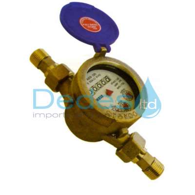 ΥΔΡΟΜΕΤΡΟ 1/2" ΥΓΡΟΥ ΤΥΠΟΥ SIMAR ΜΕ ΓΥΑΛΙ ΟΡΕΙΧΑΛΚΙΝΟ ΠΛΗΡΗΣ ΜΕ ΡΑΚΟΡ-ΟΥΡΕΣ ΣΕ ΚΟΥΤΙ