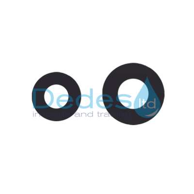 ΡΟΔΕΛΑ ΜΑΥΡΗ ΑΠΟ ΛΑΣΤΙΧΟ ΠΑΧΟΥΣ 3mm 1.1/4" (Φ39xΦ27) ΓΙΑ ΡΑΚΟΡ ΥΔΡΟΜΕΤΡΩΝ SΒR 70SH +70°C