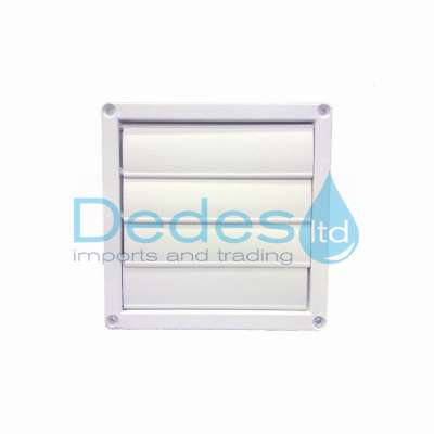 ΠΕΡΣΙΔΑ ΠΛΑΣΤΙΚΗ SPECIAL Φ125 ΘΗΛΥΚΗ ΤΕΤΡΑΓΩΝΗ ΛΕΥΚΗ ΜΕ 5 ΚΙΝΗΤΑ ΠΤΕΡΥΓΙΑ ΑΠΟ ABS ΓΙΑ ΑΠΟΡΡΟΦΗΤΗΡΑ