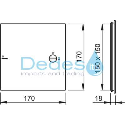 ΦΩΤΟΓΡΑΦΙΑ 2 ΠΟΡΤΑΚΙ ΕΛΕΓΧΟΥ ΜΠΑΝΙΕΡΑΣ ΠΛΑΣΤΙΚΟ AVD001 150x150 ALCAPLAST ΛΕΥΚΟ 170x170 ΕΞΩΤΕΡΙΚΟ