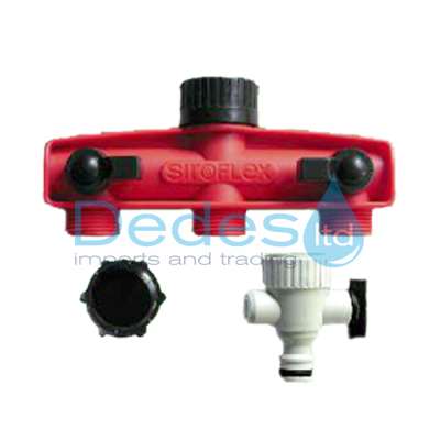 ΚΟΛΕΚΤΕΡ ΠΛΑΣΤΙΚΟΣ 3/4" ΘΗΛ.3 ΠΑΡΟΧΩΝ 3/4" ΑΡΣΕΝ.02-4520 ΜΕ ΔΙΑΚΟΠΤΕΣ SIROFLEX ΙΤΑΛΙΑΣ