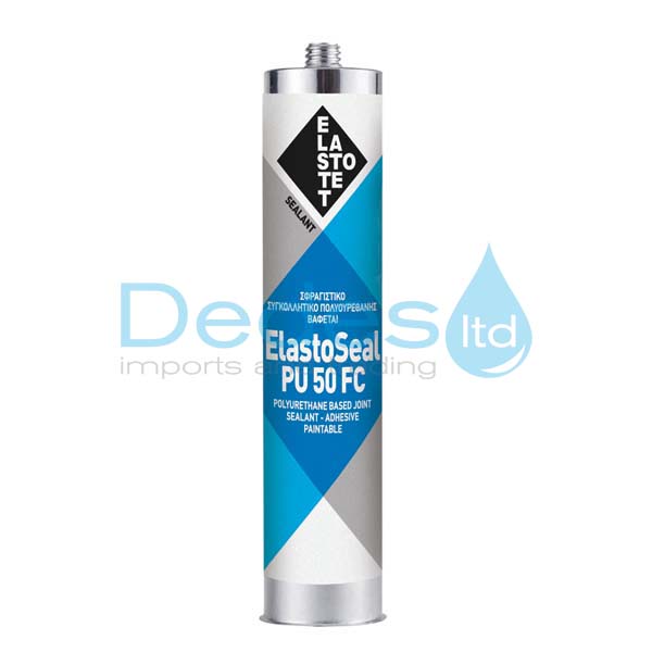 ΜΑΣΤΙΧΗ-ΣΦΡΑΓΙΣΤΙΚΟ ΜΑΥΡΟ ELASTOSEAL PU 50FC ΠΟΛΥΟΥΡΕΘΑΝ. ΒΑΣΗΣ 310ml ΥΨΗΛ. ΣΥΓΚΟΛ. ΓΙΑ ΑΡΜΟΥΣ ΔΙΑΣΤ
