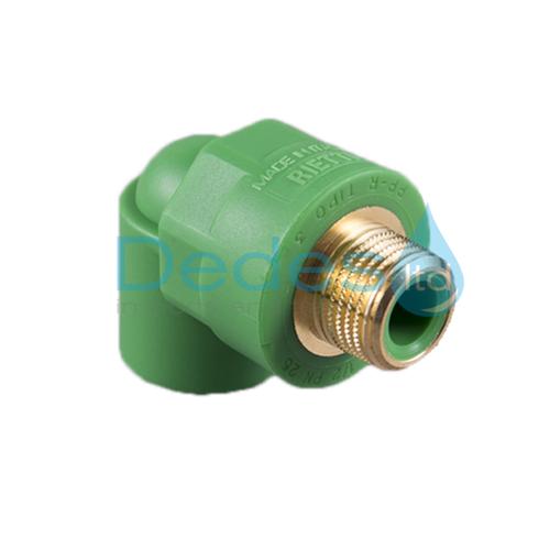 ΓΩΝΙΑ ΠΡΑΣΙΝΗ PPR Φ32x1" ΜΕ ΑΡΣΕΝΙΚΟ ΣΠΕΙΡΩΜΑ Β/Τ RIETI ΙΤΑΛΙΑΣ ΡΝ25 ΠΟΛΥΠΡΟΠΥΛΕΝΙΟΥ