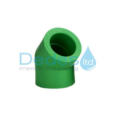 ΗΜΙΓΩΝΙΑ ΑΠΛΗ Φ25 Β/Τ PPR ΠΡΑΣΙΝΗ 45° ΘΗΛΥΚΗ-ΘΗΛΥΚΗ SOLISAN ΡΝ25 ΠΟΛΥΠΡΟΠΥΛΕΝΙΟΥ