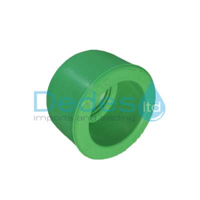 ΤΑΠΑ ΠΡΑΣΙΝΗ Φ40 Β/Τ PPR ΘΗΛΥΚΗ SOLISAN ΡΝ25 ΠΟΛΥΠΡΟΠΥΛΕΝΙΟΥ