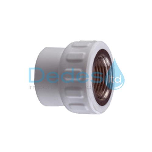 ΜΑΣΤΟΣ ΚΟΛΛΗΤΟΣ ΛΕΥΚΟΣ B/T PPR-T Φ25x3/4" ΘΗΛΥΚΟ ΣΠΕΙΡΩΜΑ PN25 ΠΟΛΥΠΡΟΠΥΛΕΝΙΟΥ